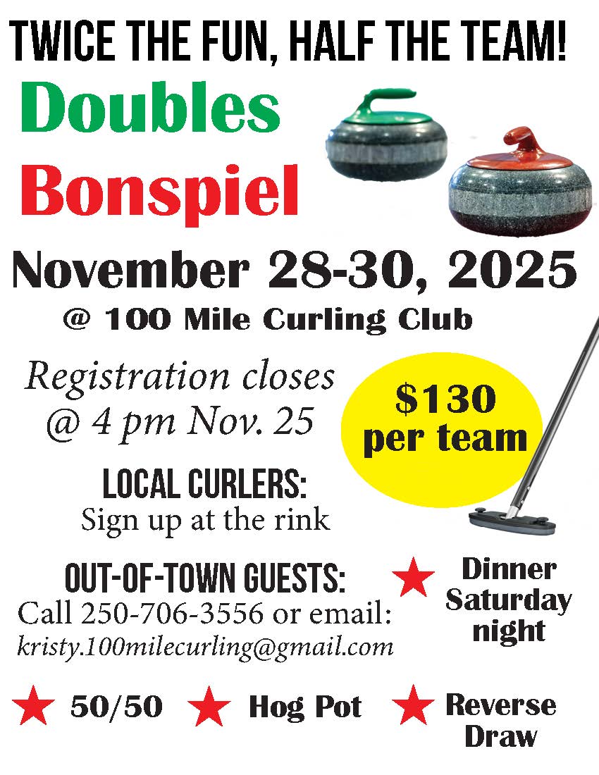 Doubles Bonspiel poster no border